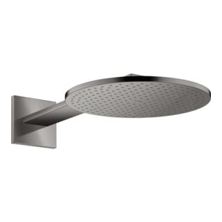 hansgrohe Kopfbrause 300 2jet Axor mit Brausearm, polished black chrome