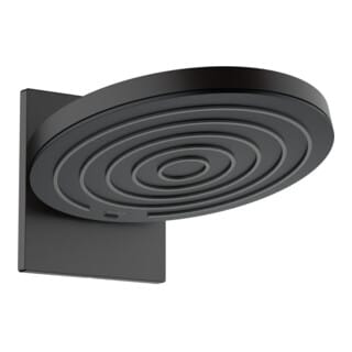 hansgrohe Kopfbrause Pulsify S 260 EcoSmart mit Wandanschluss, 2jet, mattschwarz