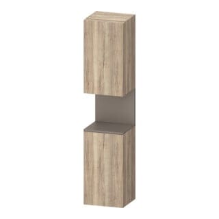 Duravit Hochschrank Qatego 40x36x1760cm, 2 T, B, An r, ba m/E marm.