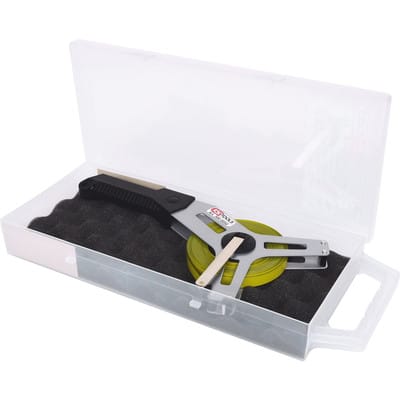 KS Tools Rahmenbandmaß mit gelbem Stahlband, 30m