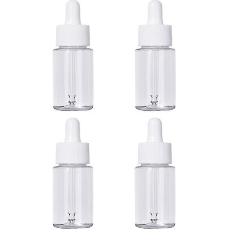 Set Mit 4 Einfachen Tropfflaschen