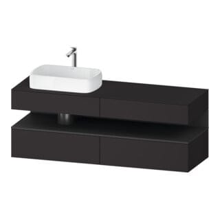 Duravit Waschtischunterschrank Qatego 160x55x60cm, gra m/Gr m, Pl, B l, B