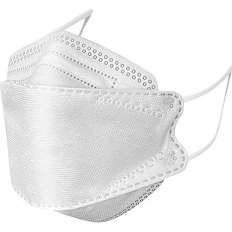 Schutzmasken (10/20/50/100 Stück) Für Erwachsene Und Ältere Kinder – Leicht Und Komfortabel – 1 Stück – Weiß