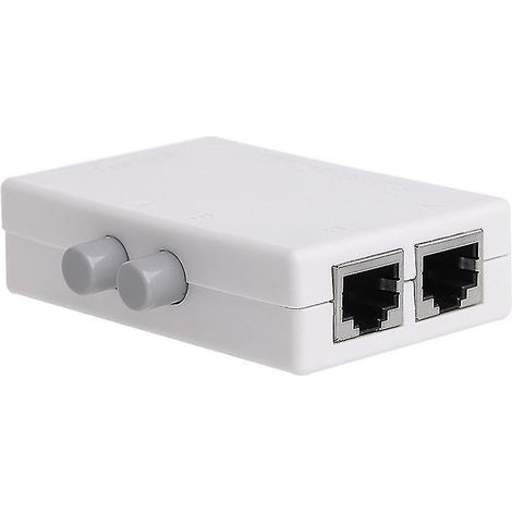 2-port-rj45-netzwerkmodem, Manueller Umschalter, Wahlschalter, Benutzerfreundliches Gehäuse