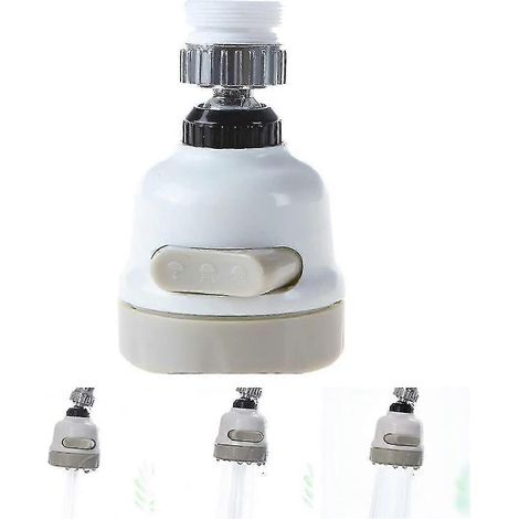 Mobiler Küchenarmaturkopf Mit Wasserstrahl, 360°-drehung, Innengewinde, Filteradapter, Anschluss Für Wassersparende Wasserstrahlarmatur