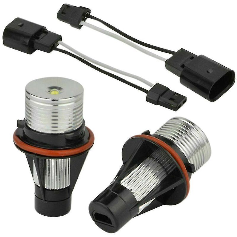 Paar 8000k Weiße Led-lampen Für Halo-positionsleuchten (angel-eye-effekt) - Kompatibel Mit E39-, E53-, E60-, E63-, E64-, E66- Und E87-sockeln.