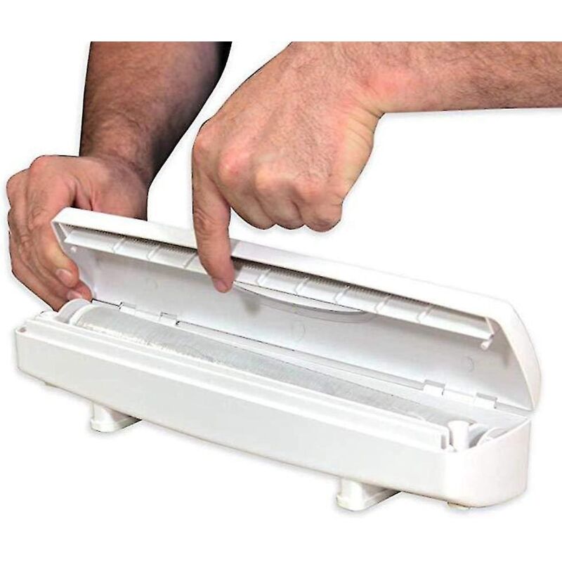 Spender Für Weiße Frischhaltefolie Oder Aluminiumfolie, 30 Cm