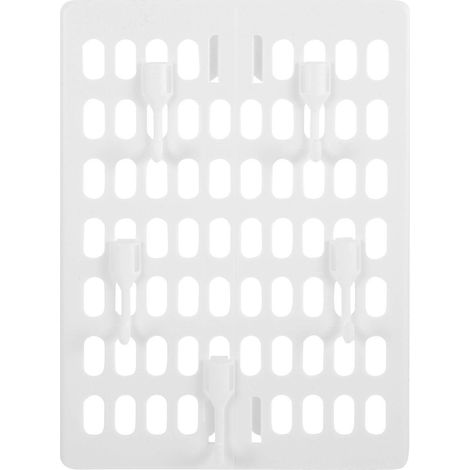 1 Set Lochwand-wandregale – 30 X 21 Cm – Weiß