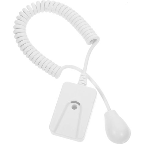 Sicherheitsband Mit Haken Für Fernbedienung, Einziehbares Band Für Smartphone Oder Tablet – 28,00 X 3,00 X 1,20 Cm – Weiß