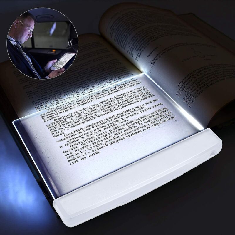 Set Mit 2 Led-leselampen, Nachtlicht, Familienleselampe Für Arbeit Und Studium, Augenschutz