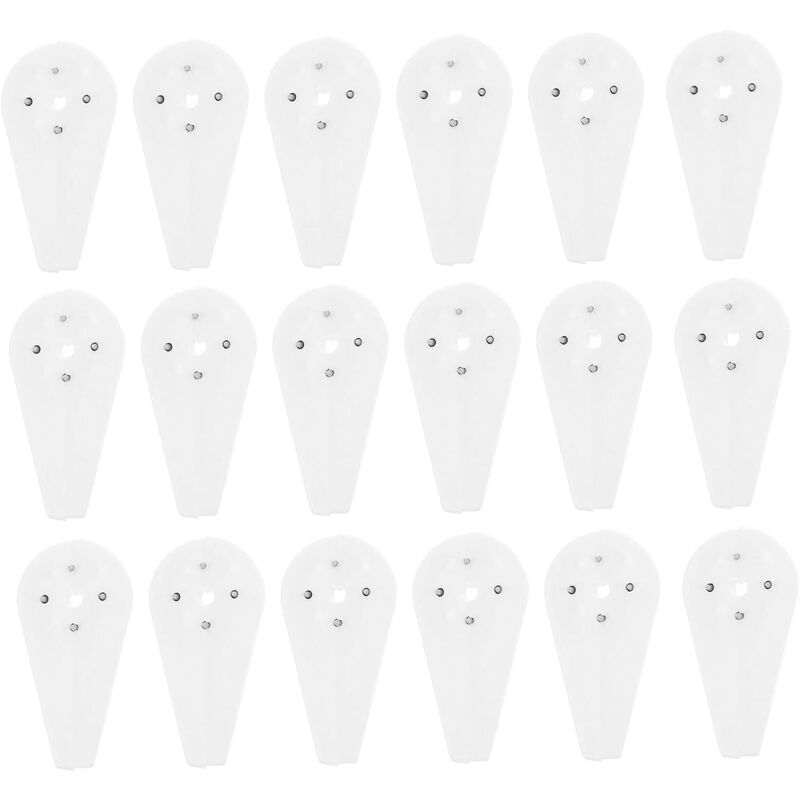 Set Mit 40 Unsichtbaren Wandhaken Ohne Gelenke Für Bilderrahmen, Kleiderständer, Spiegel