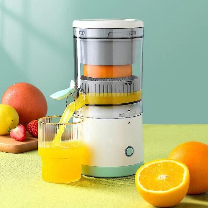 Elektrische Zitruspresse Mit Freihändiger Bedienung, Abnehmbar Und Waschbar, Usb-betrieben, Für Orangen, Zitronen, Äpfel, Tomaten Und Weintrauben