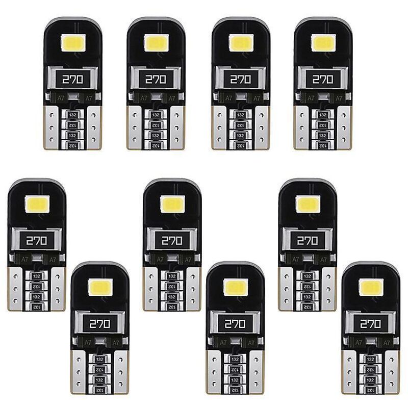 T10 12v Canbus Led-lampen – Weiße Innenbeleuchtung Für Innenraumleuchte Und Kennzeichenbeleuchtung