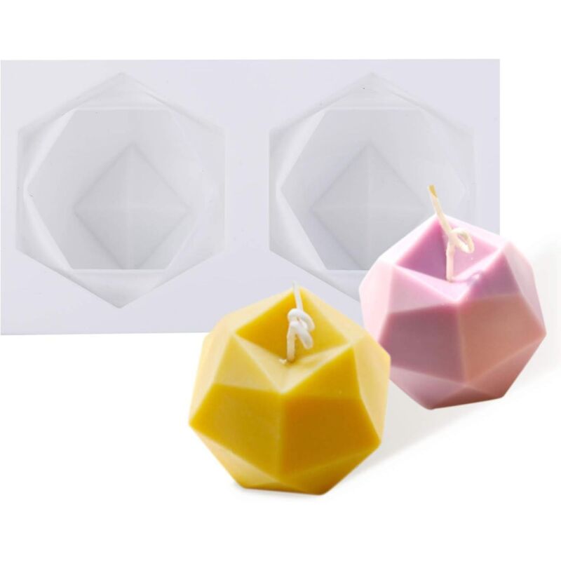 Silikonform Für Handgefertigte 3d-aromatherapiekerzen, Für Handgefertigte Kreationen.