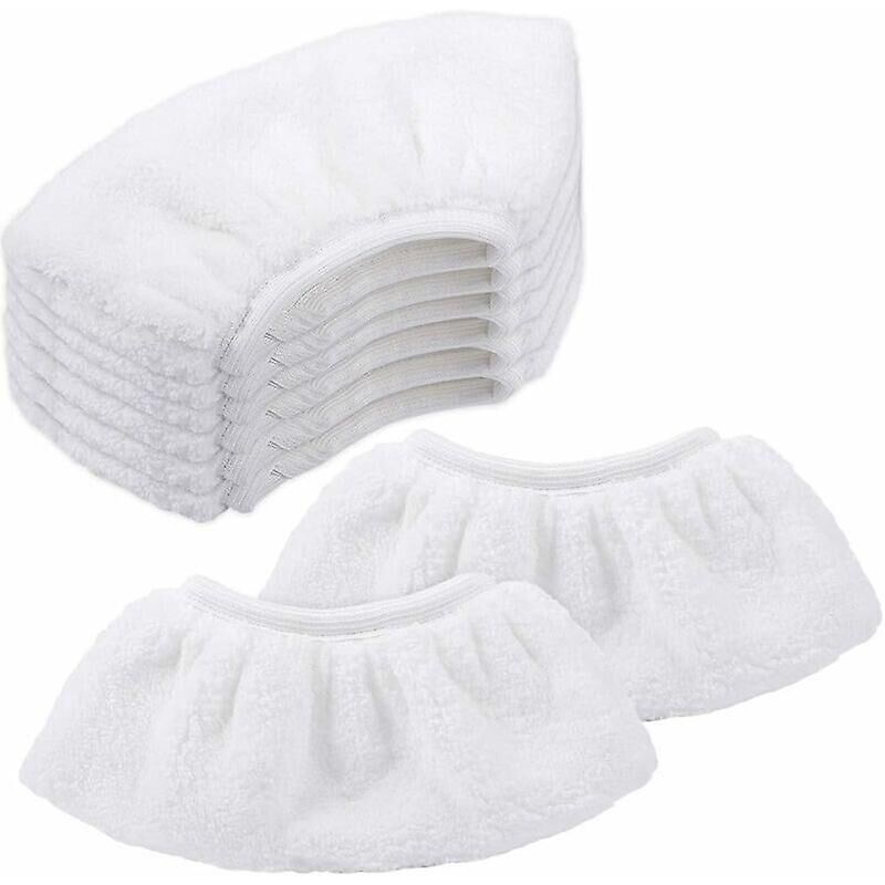 Set Mit 8 Mikrofasertüchern Für Dampfreiniger Sc1/sc2/sc3/sc4/sc5/sv7 – Zubehör Für Manuelle Düse