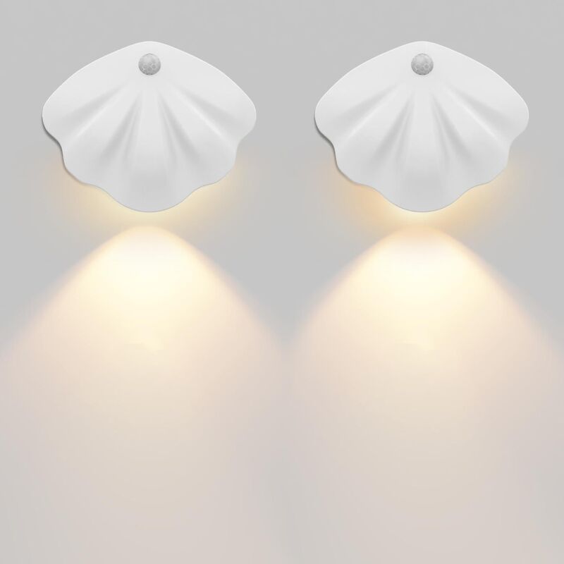Wiederaufladbare Kabellose Led-wandleuchte Mit Bewegungsmelder (2 Stück)