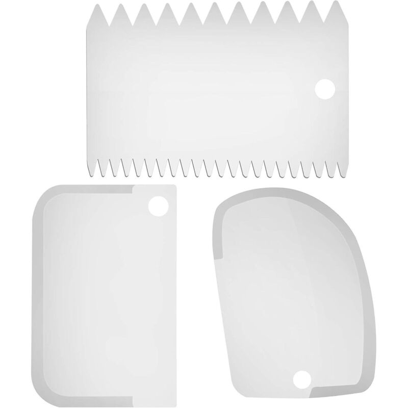 Teigausstecher Und -schaber Aus Weichem Silikon – Professionelles Gebäckwerkzeug Für 12 X 9 Cm Große Teigteiler