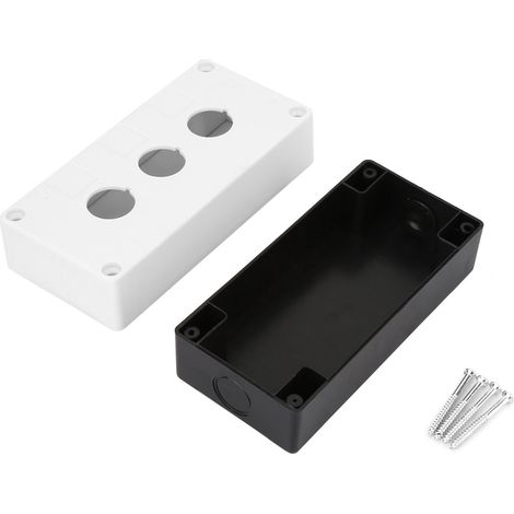 Bx3 Wasserdichte Steuereinheit Mit 3-loch-drucktaster, 22 Mm (weiß)