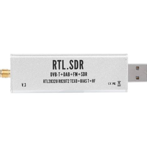 Rtl-sdr-breitbandempfänger 0,1 Mhz–1,7 Ghz Für Windows 10 Pc, Android Und Linux