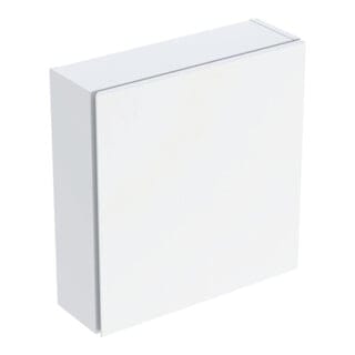 Geberit Hängeschrank 45x46,7x15cm, qu., 1 T., w/lack. hochgl.