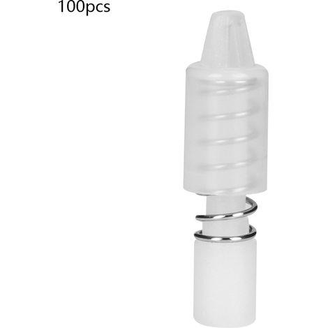 100 Weiße Befestigungsstifte Für Intel-sockellüfter Und -kühler, Zubehör 22 Mm
