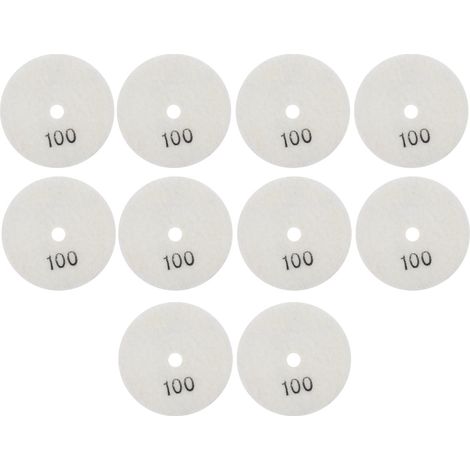 10 Diamantschleifscheiben (3 Zoll) Für Marmor, Beton Und Stein, Körnung 100, 10er-packung