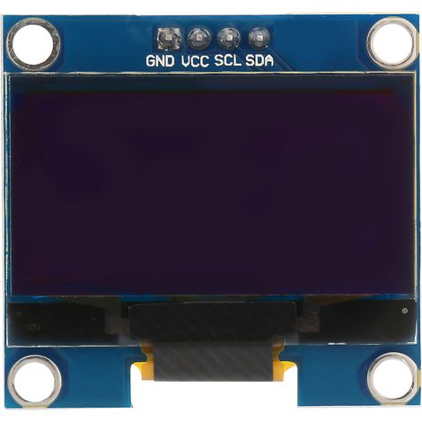 1,3-zoll-oled-modul, 128x64 Pixel Auflösung, I2c/iic-kommunikation, Anzeige Von Weißem Text