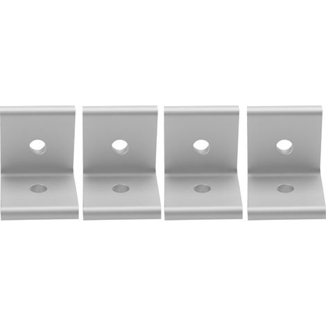 4-teiliger Aluminium-eckverbinder Für 3030-profil, Weiß – Befestigungsverbindung