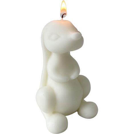 Silikon-hasenform Für Selbstgemachte Kerzen Und Seifen, Handgemachtes Geschenk