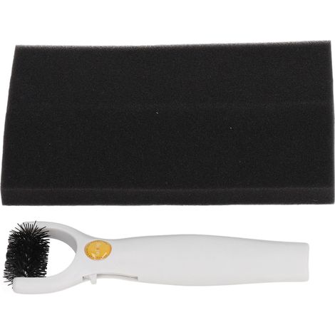 Geruchloser Prägepinsel Mit Ergonomischem Griff Aus Edelstahl Und Kunststoff, Ideal Für Scrapbooking Und Papierbasteln.