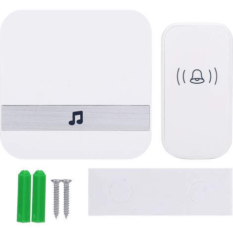 Kabellose Smart-touch-türklingel, 280 M Reichweite, Wasserdicht, 100 Db Klingelton, 90–260 V Us-stecker