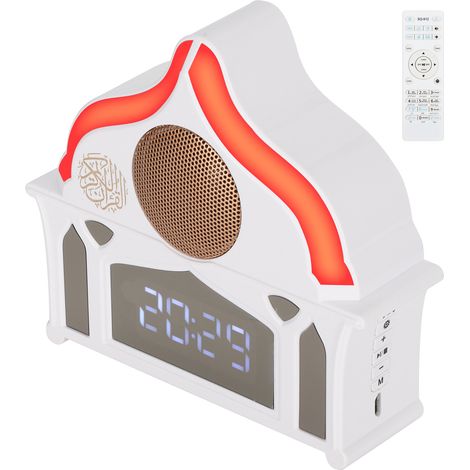 Bluetooth-koran-lautsprecher Mit Fernbedienung, Tragbar, Einstellbare Beleuchtung, Uk-stecker, 100–240 V