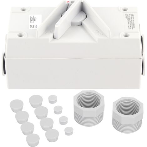 Dreiphasen-4-poliger Handschalter, Schutzart Ip65, Wasserdicht, Industrietauglich, Cf-4p63a