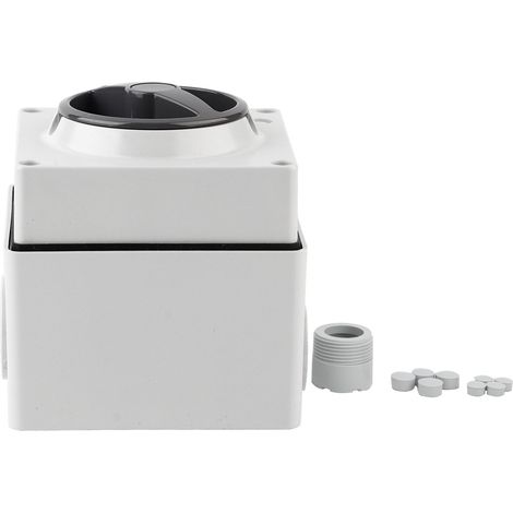 Ip65 Wasserdichter Drehschalter Für Den Außenbereich, 250 V 20 A, Ein-/ausschalter Mit Kontrollleuchte