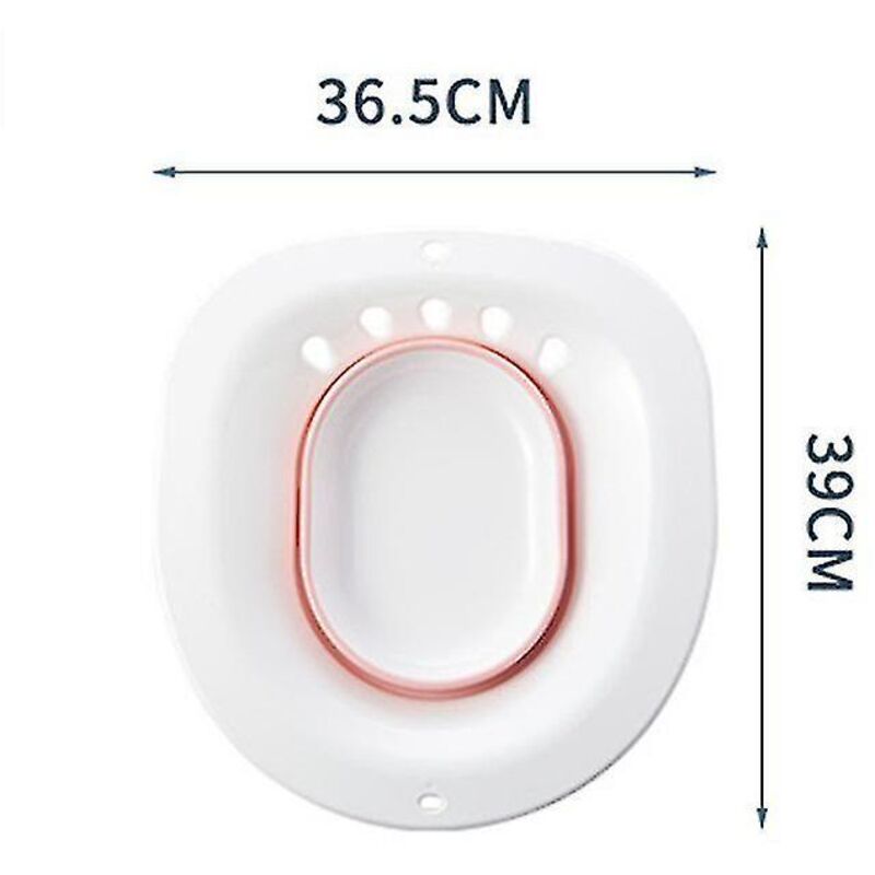 Faltbare Sitzwanne Für Die Toilette – Ideal Für Die Pflege Während Schwangerschaft Und Wochenbett – Geeignet Für Intimbäder, Hämorrhoiden Und Analpflege