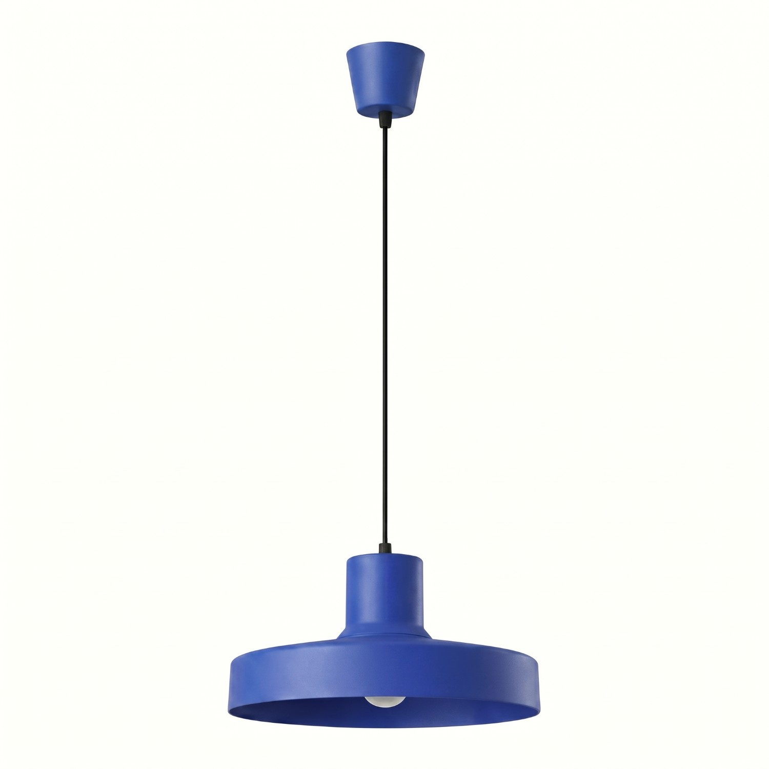Hängeleuchten Bilo Ultramarin 1xe27 35cm Stahl Sollux