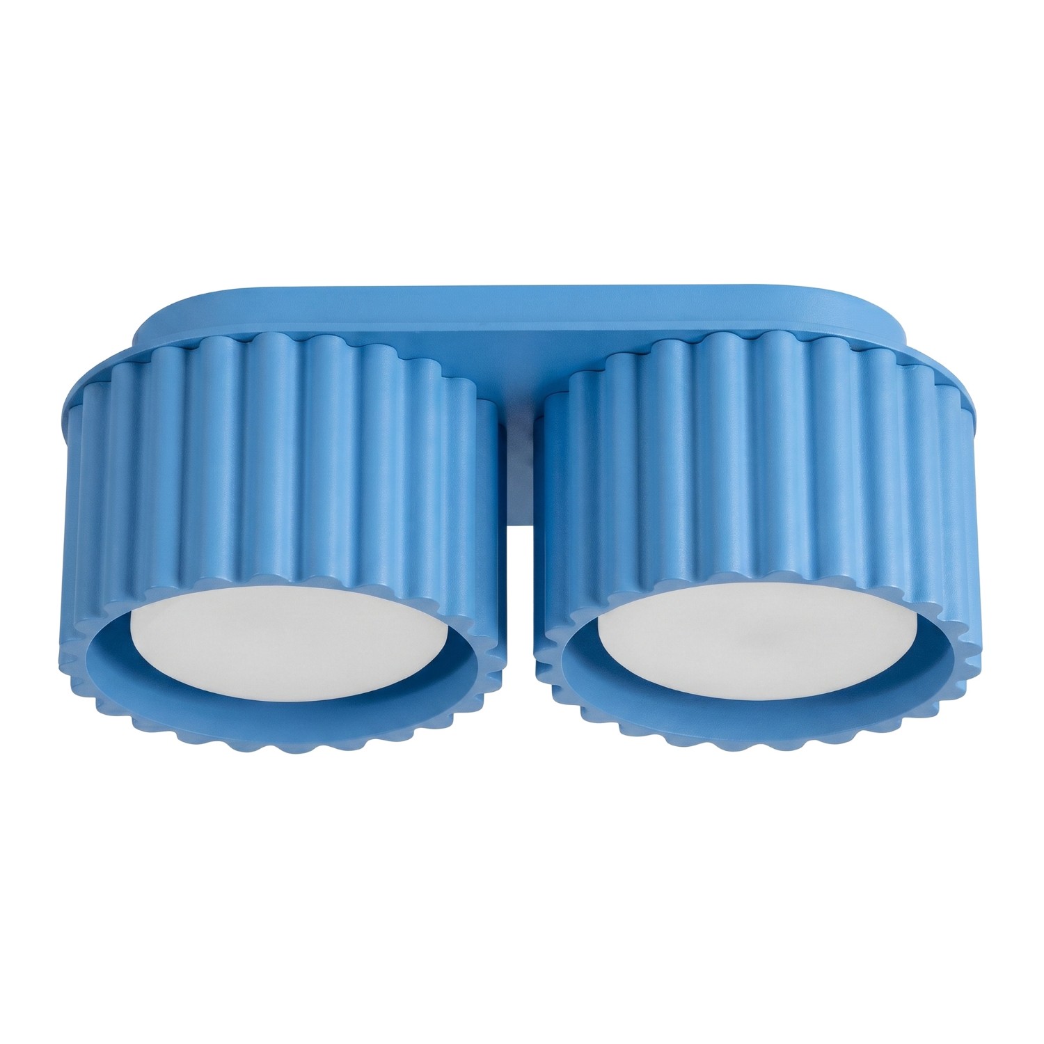 Deckenleuchten Aura Hellblau 2xgx53 21cm Aluminium Sollux