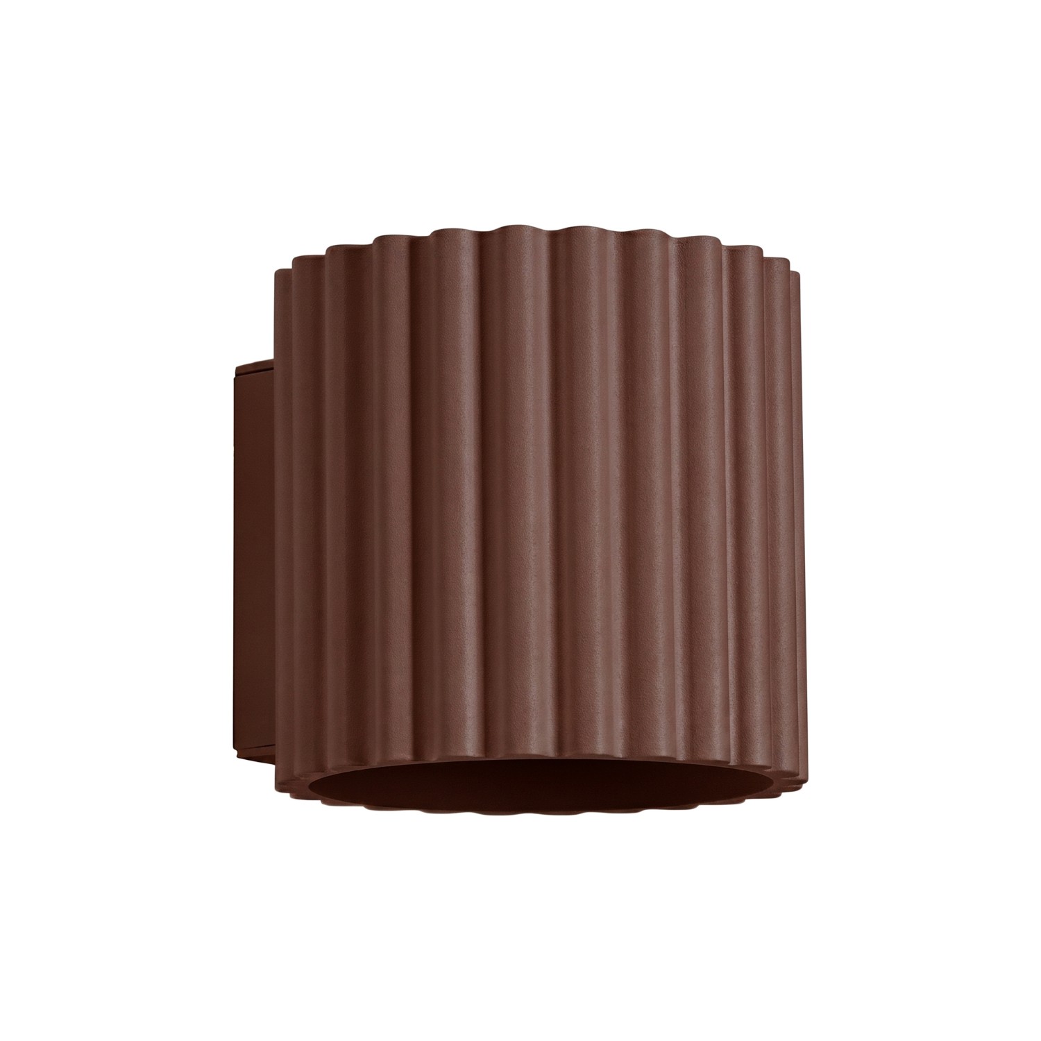 Wandleuchten Aura Braun 1xg9 10cm Aluminium Sollux