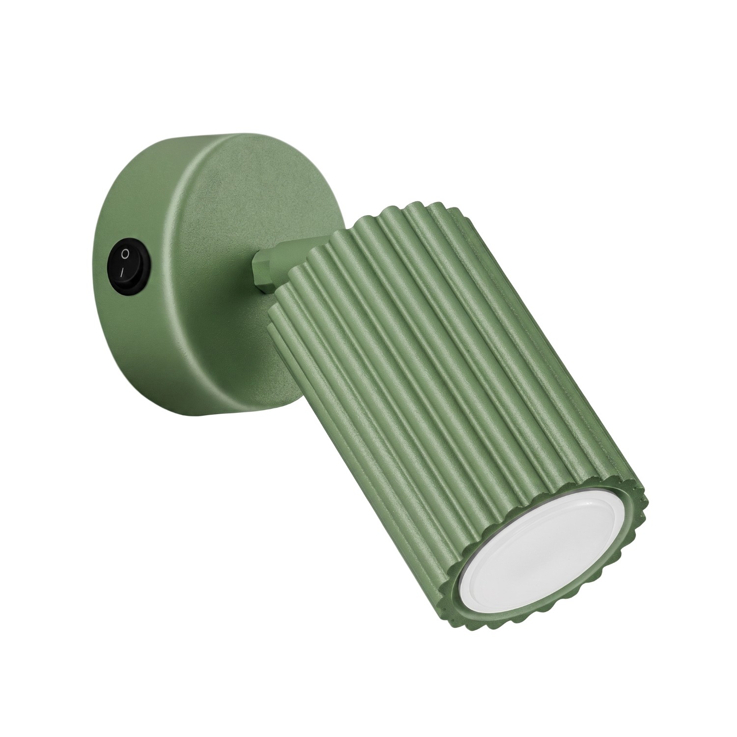 Wandleuchten Karbon Salbei 1xgu10 8cm Aluminium Sollux
