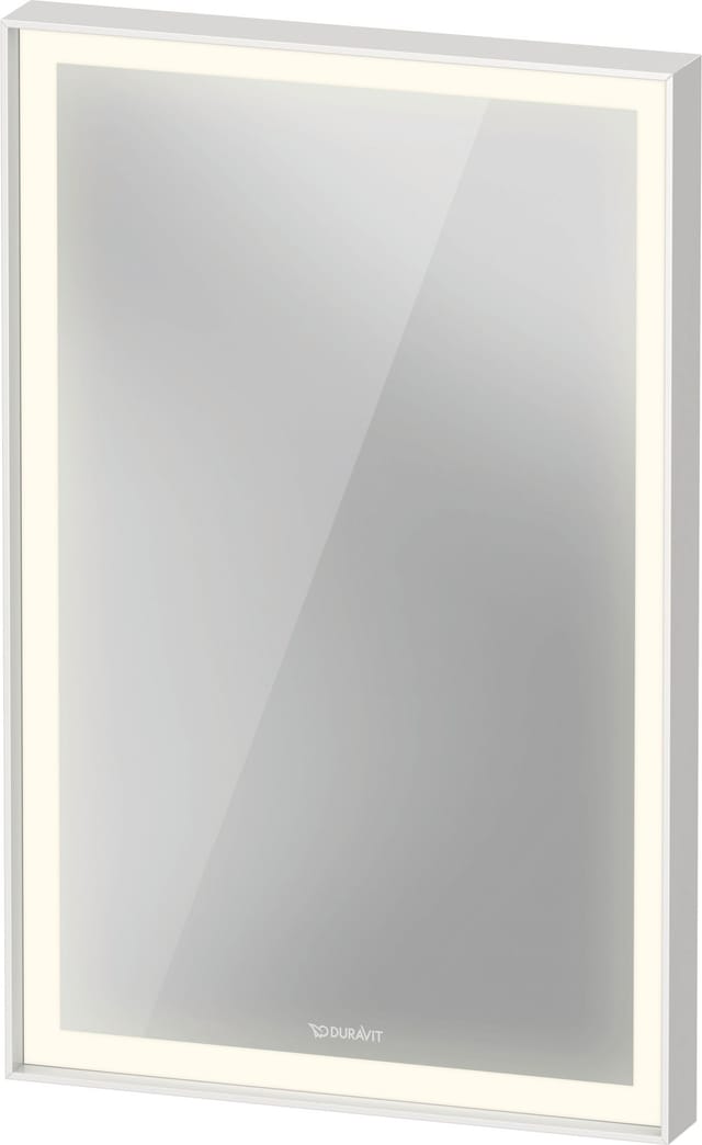 Duravit LED-Lichtspiegel L-Cube 45x70x6,7cm, 18W, w m, Sen., Dimm., wd