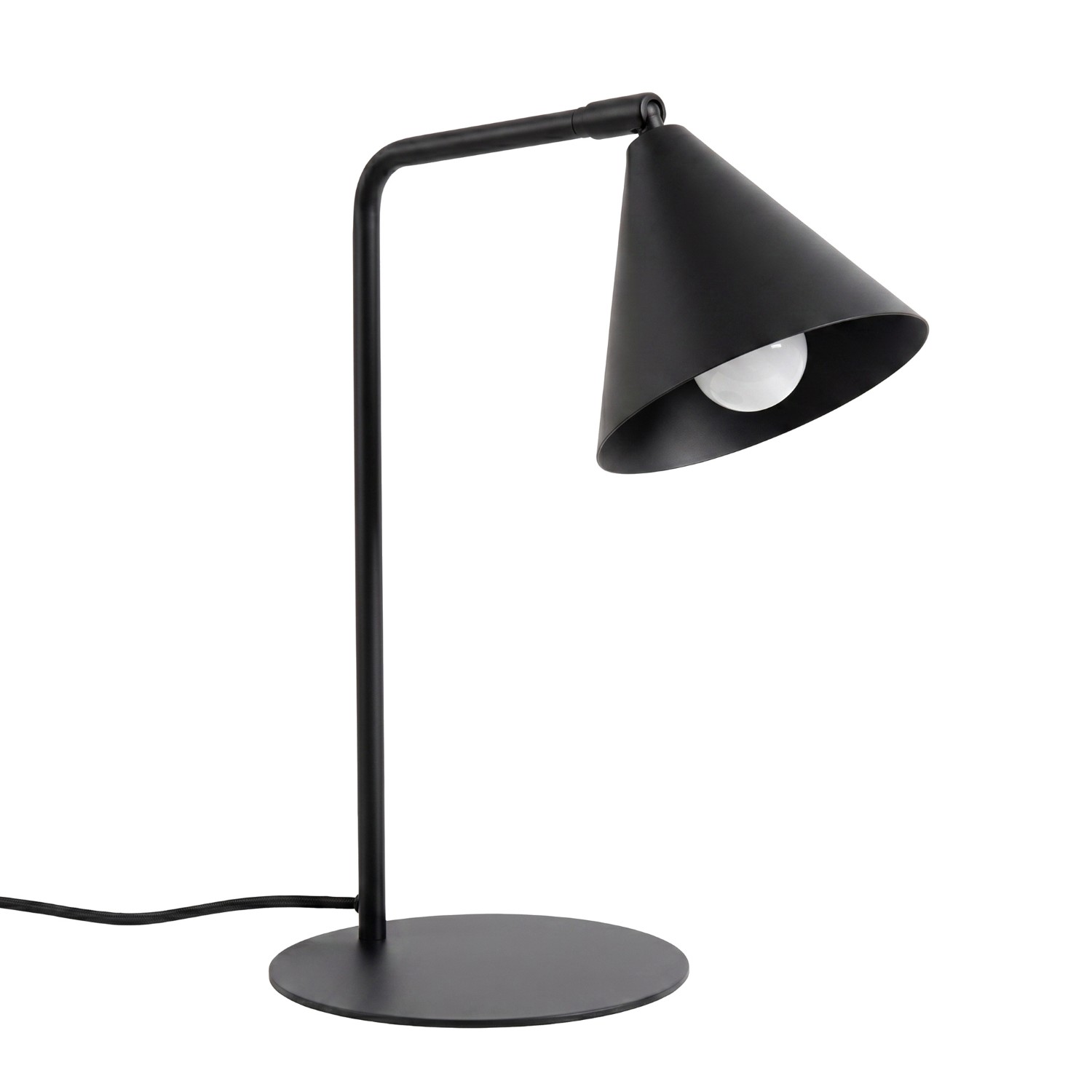 Schreibtischleuchten Nox Schwarz 1xe14 18cm Sollux