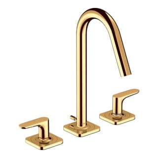hansgrohe 3-Loch-Waschtischarmatur 160 Axor Citterio M A 135mm, m HG, ZugstAblGar, Ros, po g op
