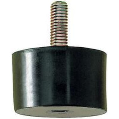 Gummi-Metall-Puffer zylindrisch Typ B D25xH20mm M6x18 NR57