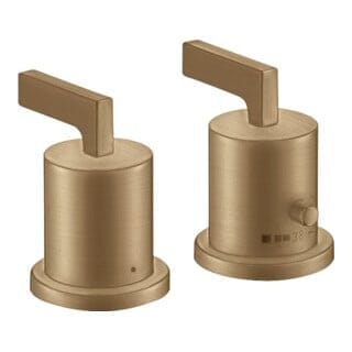 hansgrohe Fertigmontageset Axor Citterio 2-L-W-Ran-Arm, m TH, HG, brush. bron