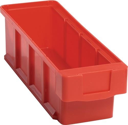 LA-KA-PE Kleinteilebox VKB B93xT300xH83 mm rot