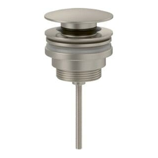 V&B Ablaufgarnitur Push Open universal, brushed nickel matt