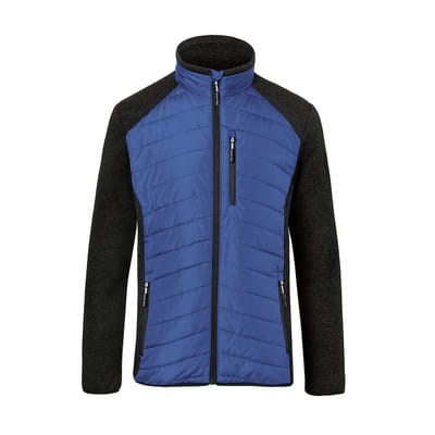 Kübler Hybridjacke kbl.blau/dunkelgrau Form 1342 Größe L