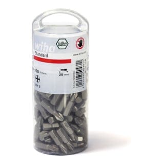 Wiha Bit Set Standard 25 mm TX (T30) 100-tlg. 1/4" in Großpackung