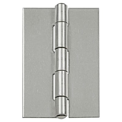 VORMANN Tür-Scharnier schmal,B31xH50mm gerollt Edelstahl,rostfrei