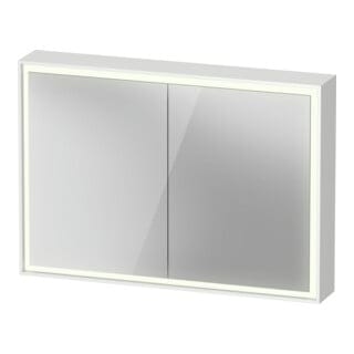 Duravit Spiegelschrank L-Cube 100x70x15,5cm, we. ma, Türanschl. re/li